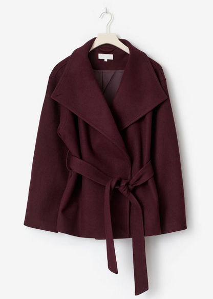 Veste Courte Col Haut