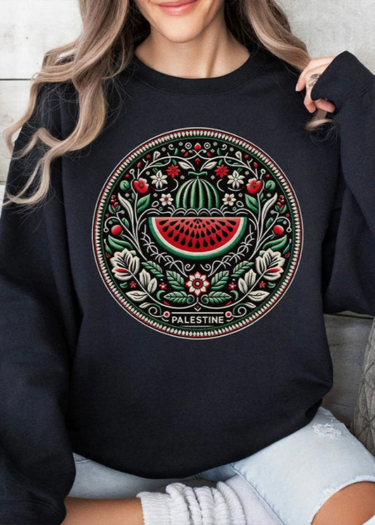 Watermelon Pattern Sweater
